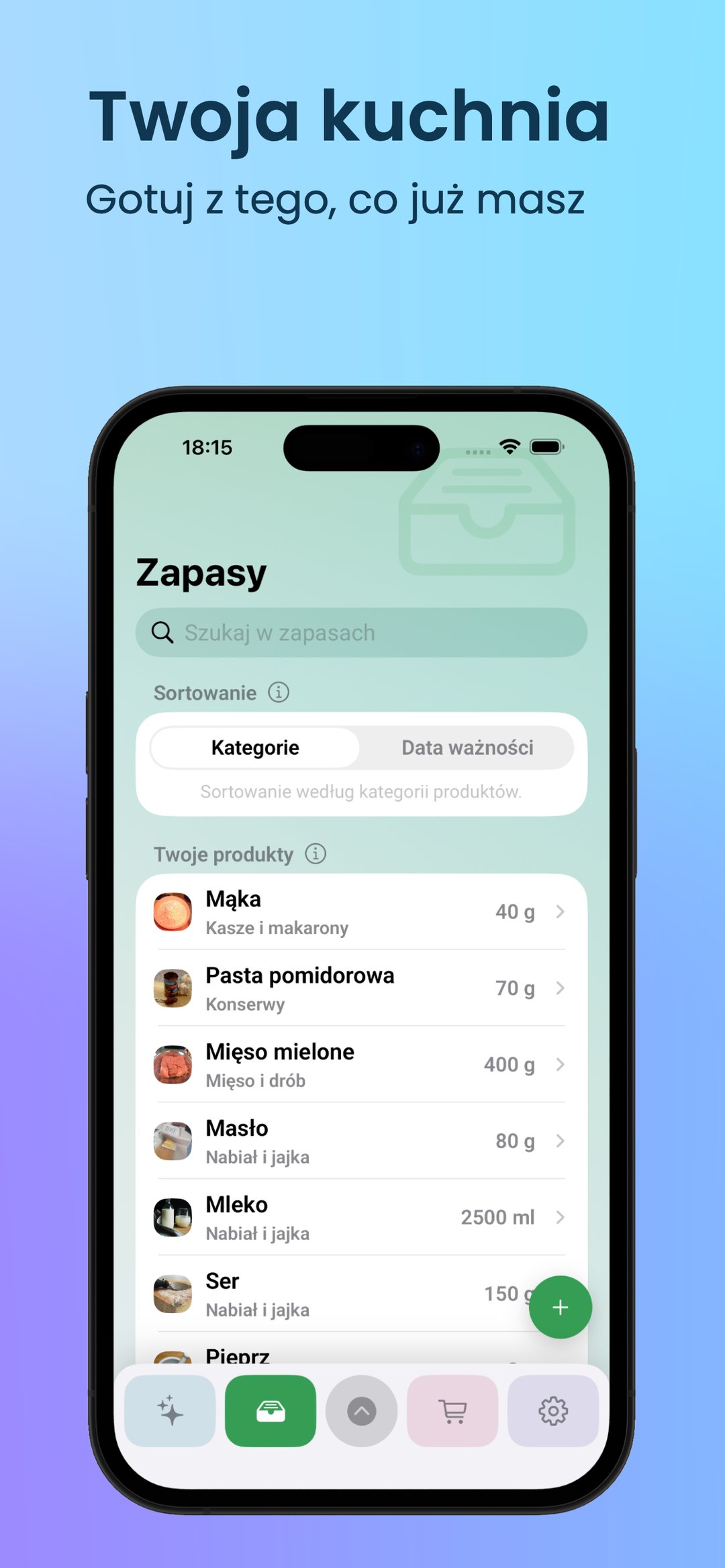 Twoja kuchnia: gotuj z tego, co już masz